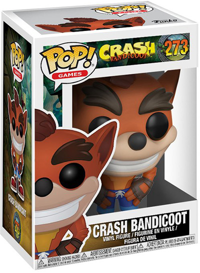 Фигурка Funko POP Games Crash Bandicoot: Crash Bandicoot (9,5 см) Фигурка Funko POP Games Crash Bandicoot: Crash Bandicoot (9,5 см)Закажите фигурку Funko POP Games Crash Bandicoot: Crash Bandicoot и получите дополнительные 65 бонусов на вашу карту.<br>